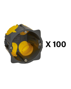 Distribox ecobatibox - lot de 100 boites ecobatibox profondeur 50mm
