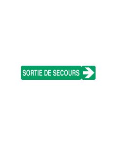  Image Etiquette etroite sortie de secours