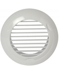 Bouche fixe de soufflage BIO Design 45 m³/h D 80 mm - blanc