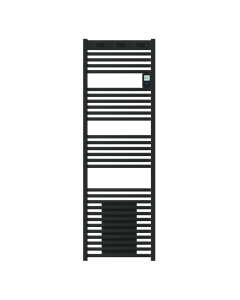 Radiateur sèche-serviettes Doris électrique digital ventilo 2000W anthracite