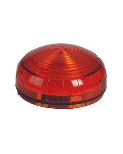 Feux à LED petit modèle pour signalisation lumineuse - 800 candelas - orange