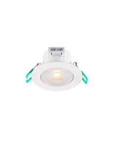 Spot encastré START eco Spot 5W 420lm 830 IP44 Blanc