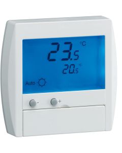  Image Thermostat ambiance digital semi-encastré chauf élec avec entrée fil pilote 230v