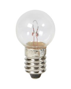 Ampoule culot E10 6V - 0,90A 5,5W pour lampe portable