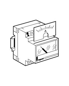 Cadran de mesure analogique pour ampèremètre référence 004600 - 0A à 1000A