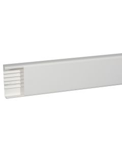 Goulotte 1 compartiment 50x195mm DLP monobloc - blanc