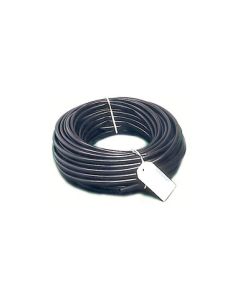 Gaine PVC souple noire, dimension intérieure 10mm, bobine de 25m