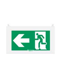  Image Plaque de signalisation d'evacuation arcor picto dortie fleche de cote