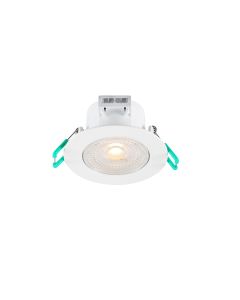  Image Spot encastré START eco Spot 5W 420lm 830 IP44 Blanc