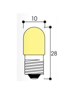 Image Lm - tube 10x28 18v 1,8w e10