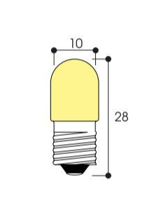 Image Lm - tube 10x28 6,5v 1w e10