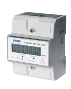 Image Compteur energie triphasé 80a 