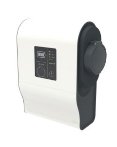 Image Borne monophasée plastique avec protection DC Green'up Premium pour 1 véhicule électrique Mode 3 - 7,4kW 32A